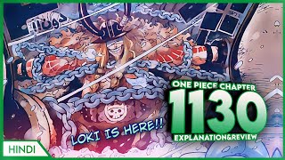 Loki is here One Piece Chapter 1130 Explanationamp Review HINDI [upl. by Auhsej]