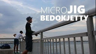 Bedok Jetty Fishing Microjigging  Facepalmfishing [upl. by Annemarie455]