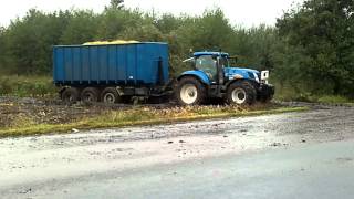 New Holland T7070 POWER SOUND [upl. by Amapuna]