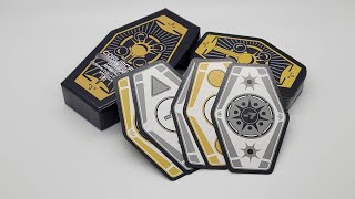 Coruscant Shift Sabacc Card Deck  Halcyon Galactic Starcruiser Sabacc  62 Card Corellian Spike [upl. by Atel]