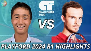 Shintaro Mochizuki 望月新太郎 vs Aleksandre Bakshi  Playford 2024 R1  Highlights [upl. by Melena]