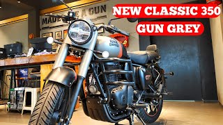 All New 2024 Royal Enfield Classic 350 Gun Grey ✌️✌️ New Classic 350  Local Abroad [upl. by Linskey]