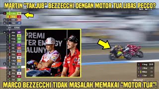 Edan Jorge Martin quotTakjubquot Bezzecchi Libas Pecco Marco Bezzecchi Tidak Masalah Memakai Motor Tua [upl. by Redmund]