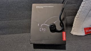 Lenovo X5 Bone Conduction Headphone Review  Its working Alright [upl. by Ursa265]