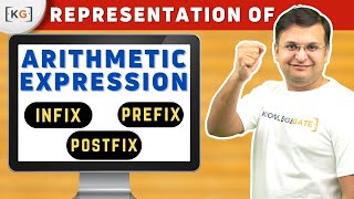 36 Arithmetic Expressions  Infix  Postfix  Prefix [upl. by Dragoon]