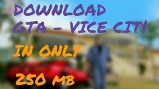 HOW TO DOWNLOAD GTA VICE CITY FREE IN PC IN HINDI Harshit Baghel [upl. by Mastat]