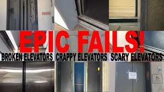 When Elevators FailA Compilation of Broken And Messed Up Elevators And Other Fails [upl. by Notsud581]