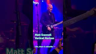 Matt Scannell of Vertical Horizon 🎸🤩 definitely worthwatching livemusic 90srockmusic thebest🫶 [upl. by Atirys]