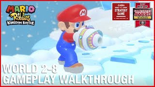 Mario  Rabbids Kingdom Battle World 28 Call of Sherbet Mountain  Gameplay Walkthrough  Ubisoft [upl. by Anrahc245]