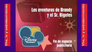 Bumpers Disney channel  Ya volvemosSeguimos con Brandy y el señor bigotes 20102012 [upl. by Nassah]