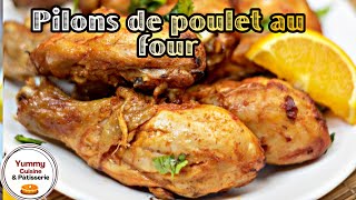 Pilons de poulet au four  Marinade simple et très économique [upl. by Kiehl253]