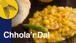 Cholar Dal Recipe Narkel Kishmish Diye  Bengali Dal Recipe  Vegetarian Bengali Chana Dal Recipe [upl. by Ietta]