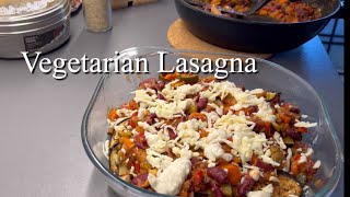 Making Vegetarian Lasagna in Sweden  Silent vlog  Cooking Vlog  Daily vlog [upl. by Wolsky575]