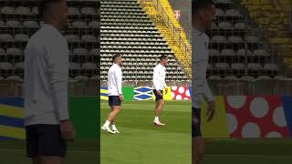 Dušan Tadić i navijači Fenerbahčea u Augzburgu EURO2024 [upl. by Derril]