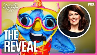 The Reveal Kate Flannery is Starfish  Season 11  The Masked Singer [upl. by Petrie]