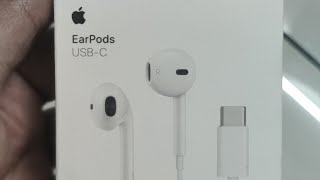 Best USB Type C Earphones  Apple EarPods USB C Unboxing and initial impressions [upl. by Nitsud597]