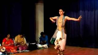 Bharatanatyam performance by Yatin Agarwal Varnam part 1 [upl. by Nolla]