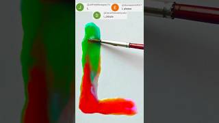 Satisfying L satisfying art drawing painting tiktok colors youtubeshorts mukbang musica [upl. by Alak254]