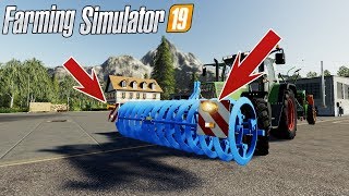 TUTO FS19  INSTALLER LES GYROPHARES SUR OUTILS ET VÉHICULES  🚨🚜 [upl. by Annoyik833]