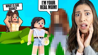 MY DAUGHTER MET HER REAL MOM and DIDNT TELL ME  ROBLOX Bloxburg Roleplay [upl. by Gardner814]