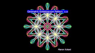 Geometric Kaleidoscope Pattern 0128 [upl. by Aneeb]