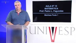 Matemática  Aula 15  Matrizes  parte 1 [upl. by Nylcoj]