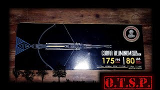 EK Archery Cobra Aluminum Pistol Crossbow unboxing and review [upl. by Horatia]