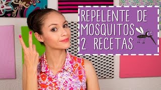 Como hacer Repelente de Mosquitos Casero  2 Recetas Naturales  DIY ♥  Catwalk [upl. by Anelis285]