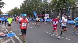 Berlin marathon 2015  Unter den linden part 1 [upl. by Anam]