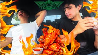 Wing Stop Spiciest Wings [upl. by Arvie180]