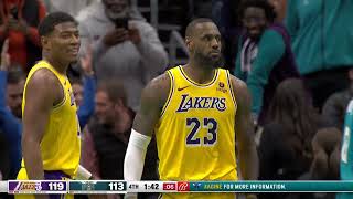 Final 509 Lakers vs Hornets WILD ENDING UNCUT  February 5 2024 [upl. by Eijneb]