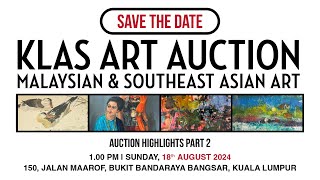 KLAS ART AUCTION HIGHLIGHTS PART 2 OF 4  AUCTION DAY ON SUNDAY 18TH AUGUST 2024 [upl. by Arvad]