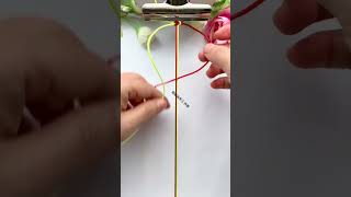 Universal beginning of bracelets braiding skills sharing handmade DIY bracelet braiding tutor [upl. by Amehsat]