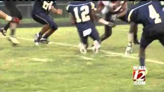 Football Reidsville Rams Get 50th Straight Victory [upl. by Kaleb]