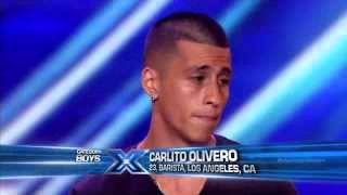 Carlito Olivero  Stay The X Factor USA  Audition [upl. by Letreece]