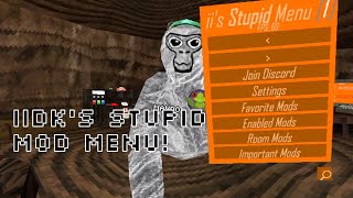 The BEST free mod menu  iidk Stupid Mod Menu [upl. by Ahsieket]