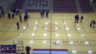 Dowling Catholic High School vs Hoover High School Mens Varsity Basketball [upl. by Akimit]