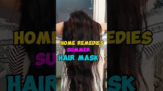 Summers hair mask Home remedies ✅haircare ytshorts shortfeed [upl. by Brott]