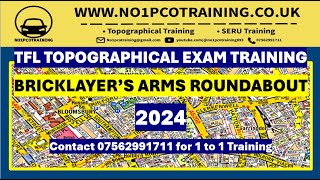 BRICKLAYER’S ARMS ROUNDABOUT TOPOGRAPHICAL SKILLS ASSESSMENT FEBRUARY 2024 TFL TOPOGRAPHICAL EXAM [upl. by Onilecram251]