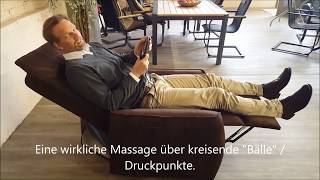 Fernsesessel mit Aufstehhilfe  MACOShop Test  Review vom Shiatsu Massagesessel [upl. by Gniliem858]