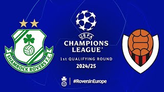 Highlights  Shamrock Rovers 21 Vikingur Reykjavik  Champions League Qualification [upl. by Nanor]