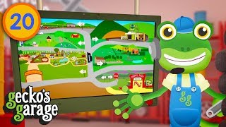 Where Is Gecko Going Next  Geckos Garage  Educational Videos For Toddlers  Trucks For Children [upl. by Ume135]