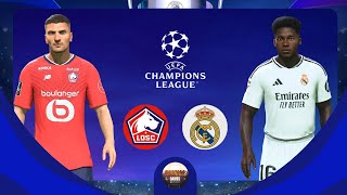 Lille X Real Madrid  UEFA Champions League  4K  PS5™ [upl. by Eiramac]