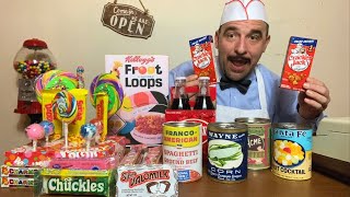 ASMR1950s Grocery Store Clerk Role Play🍞🥫 [upl. by Nimsaj584]