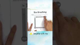 Interactive Box Breathing Technique For Kids  Trace Along Mindfulness For Kids calmtime [upl. by Schick]