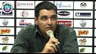 Coletiva pós jogo  Comercial 1x0 Batatais Tuca Guimarães [upl. by Enamrahc]