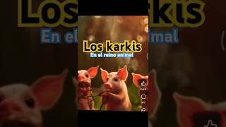 Los Karkis captaron a unos cerditos muy agusto youtubeshorts l [upl. by Frech]