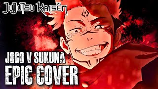 Thunderclap JUJUTSU KAISEN s2 Sukuna vs Jogo Epic Rock Cover [upl. by Mailliw]