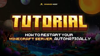 How to restart your Minecraft server automatically [upl. by Bil]