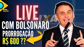 BOLSONARO FALA QUAL NOVO VALOR DO AUXILIO EMERGENCIAL [upl. by Kinna]